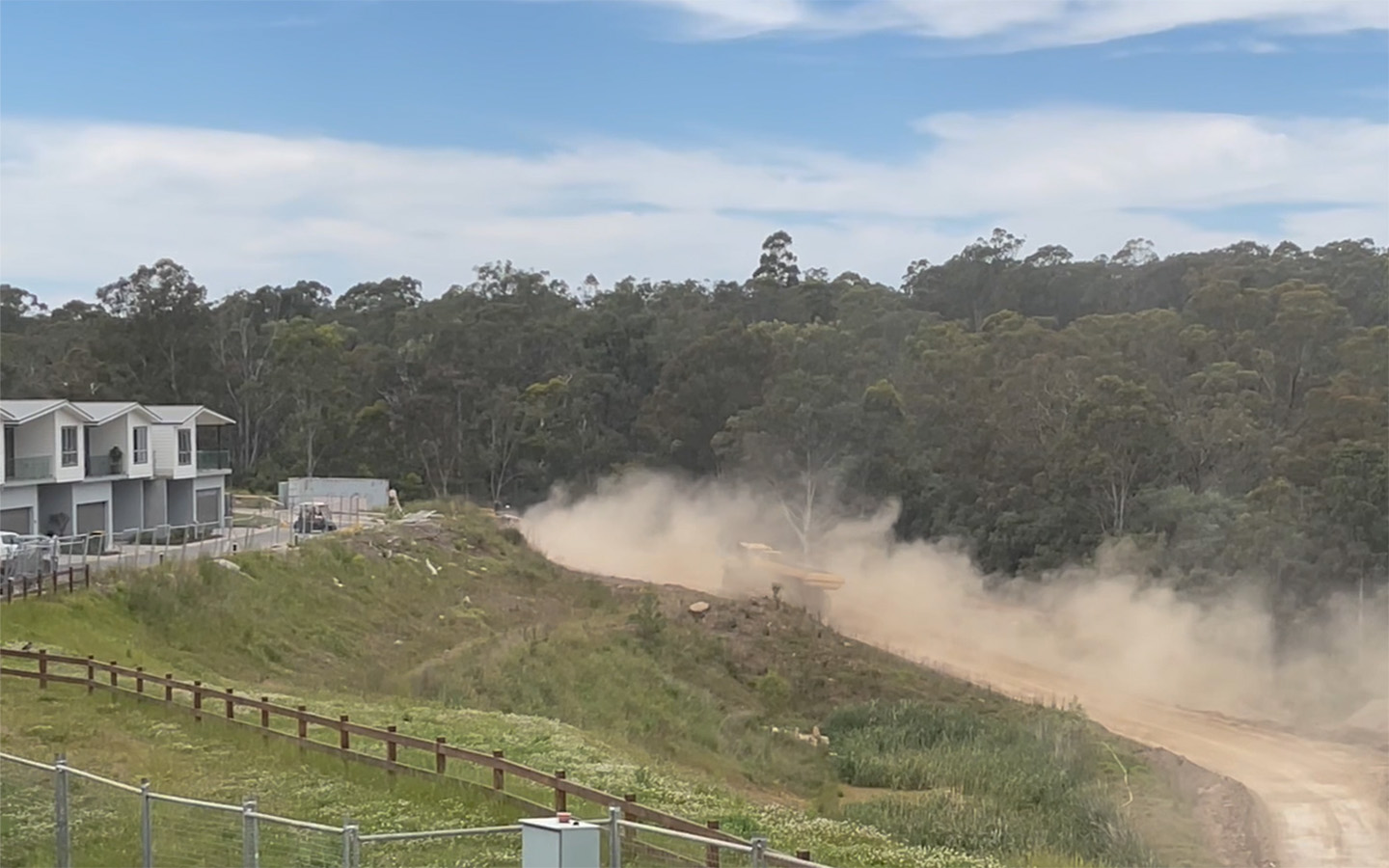Creating a new wall of dust every 7 - 10 minutes